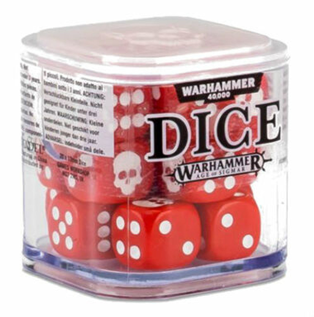 Warhammer Dice Red