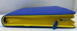 Generic 2-Tone Zippered 12-Pocket Blue with Yellow