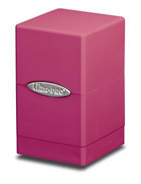 Ultra Pro Satin Tower Deck Box Tower Bright Pink