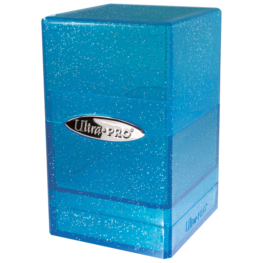 Ultra Pro Satin Tower Glitter Blue