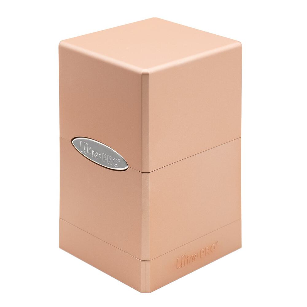 Ultra Pro Satin Tower Deck Box Tower Metal Rose Gold
