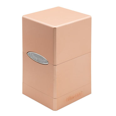 Ultra Pro Satin Tower Deck Box Tower Metal Rose Gold