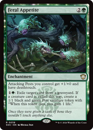 Feral Appetite [Secrets of Strixhaven Commander]