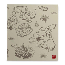 D-Ring Binder - Pikachu (Scroll Painting Style)