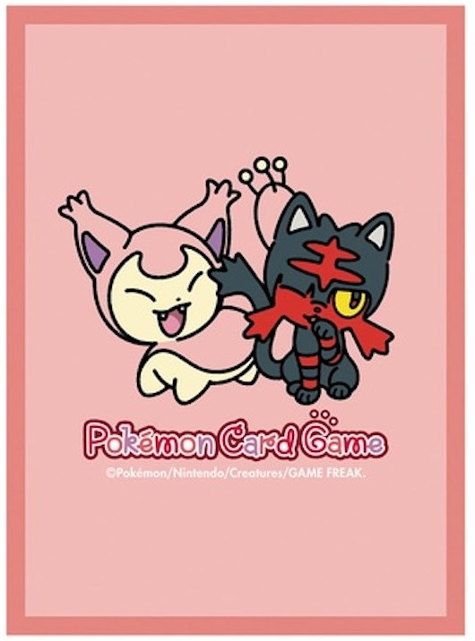 Card Sleeves - Litten and Skitty (64-Pack) (Pokemon Center Japan Exclusive)