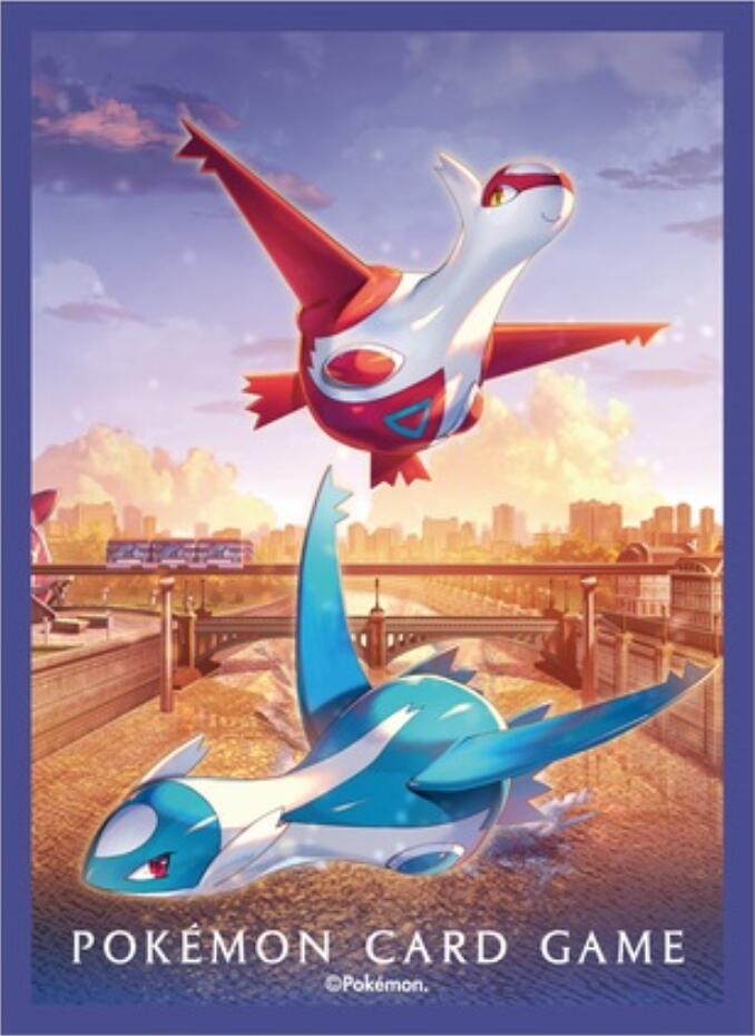 Card Sleeves - Latias & Latios Assist (64-Pack) (Pokemon Center Japan Exclusive)