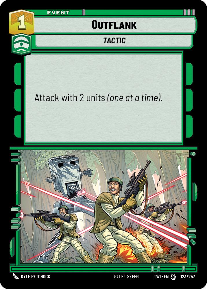 Outflank (123/262) (123/262) [Twilight of the Republic]