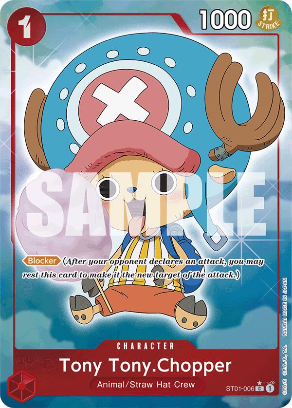 tony tony chopper one piece card game Tony Tony.Chopper (ST01-006) (Full Art) [Premium Booster -The Best-]