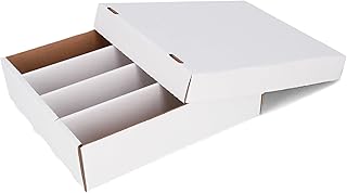 BCW White Storage Box 5000 Count (5 Row)
