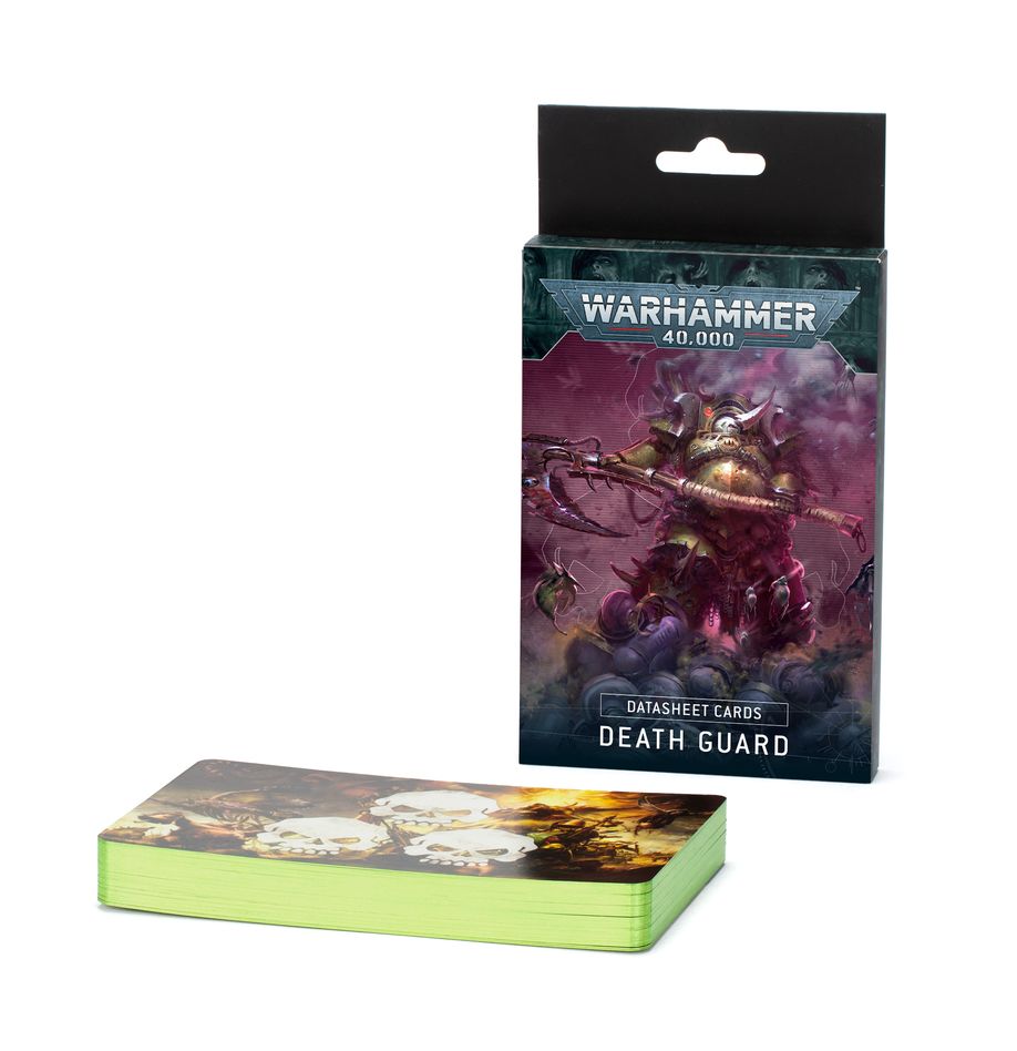 Warhammer 40k Datasheet cards Death Guard