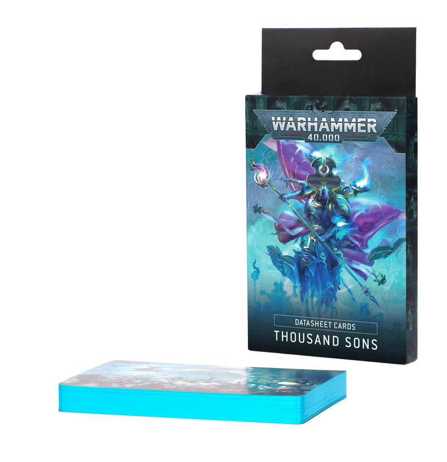 Warhammer 40k Datasheet cards Thousand Sons