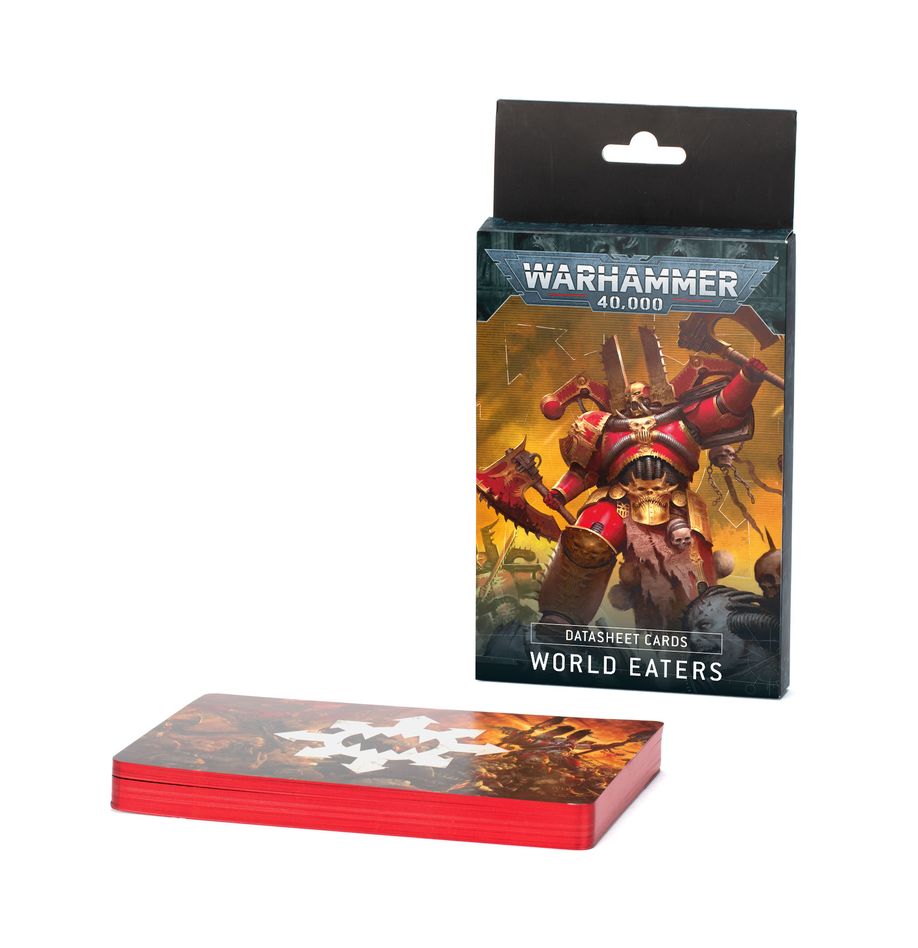 Warhammer 40k Datasheet cards World Eater