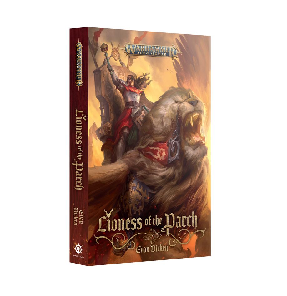 Warhammer Age of Sigmar Lioness of the parch (paperback)