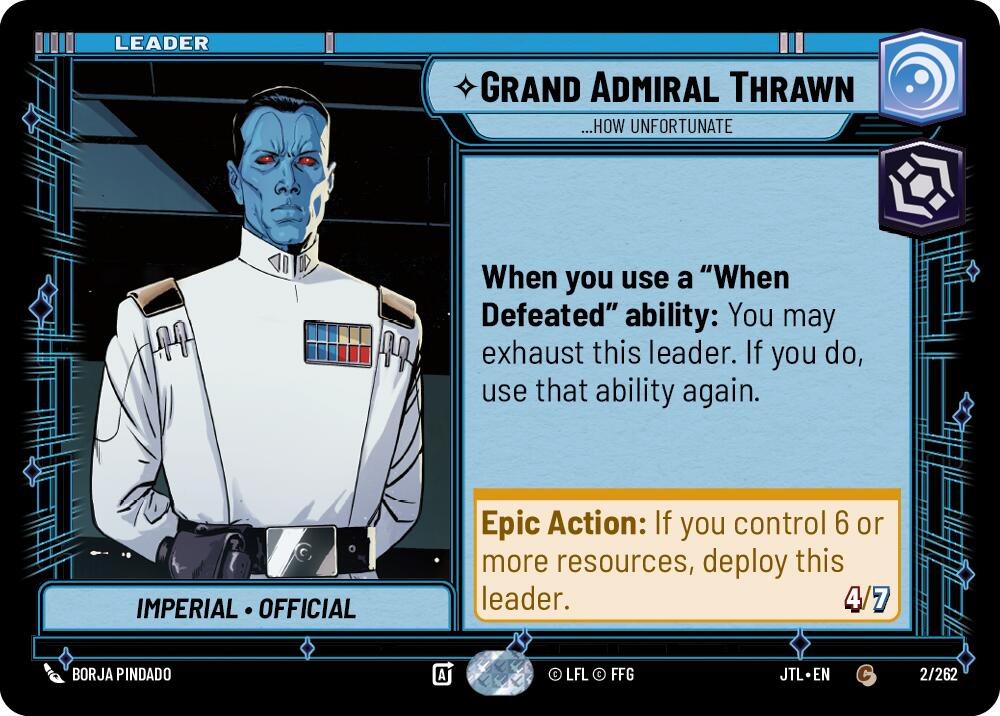 Grand Admiral Thrawn - ...How Unfortunate (2/262) (2/262) [Jump to Lightspeed]