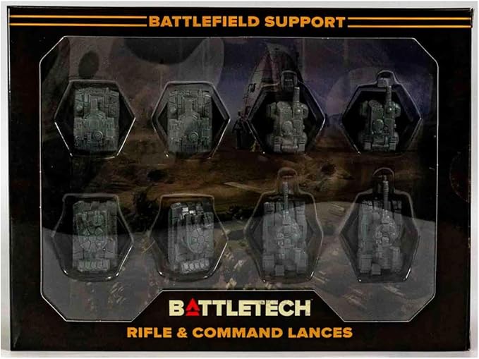 Battletech Mercenaries forcepack Battlefield support rifle & command lance