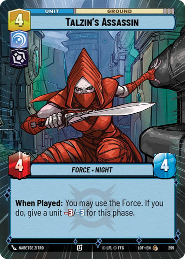 Talzin's Assassin (299) (Hyperspace) (299) [Legends of the Force]