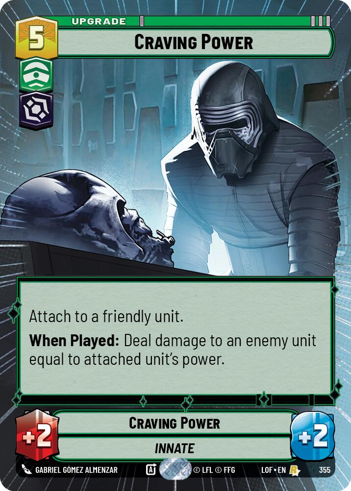 Craving Power (355) (Hyperspace) (355) [Legends of the Force]