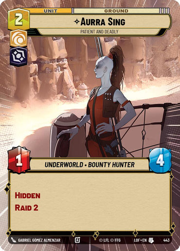 Aurra Sing - Patient and Deadly (443) (Hyperspace) (443) [Legends of the Force]