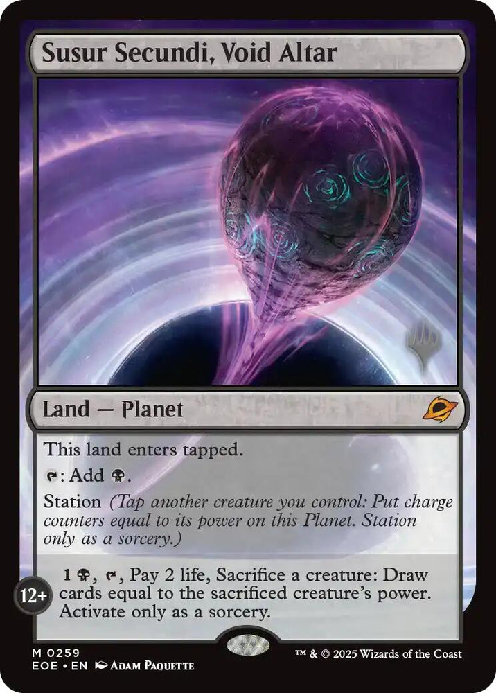 Susur Secundi, Void Altar (Promo Pack) [Edge of Eternities Promo Pack]