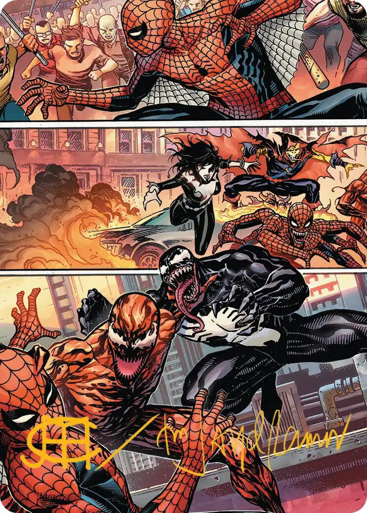 Maximum Carnage Art Card (Gold-Stamped Signature) [Marvel's Spider-Man Art Series]