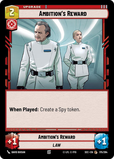 Ambition's Reward (175/264) (175/264) [Secrets of Power]