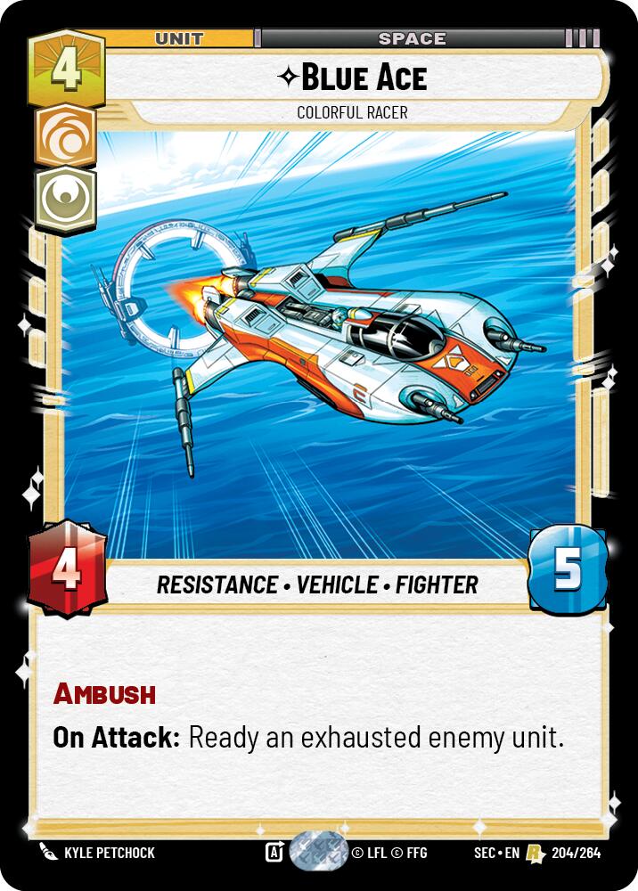 Blue Ace - Colorful Racer (204/264) (204/264) [Secrets of Power]