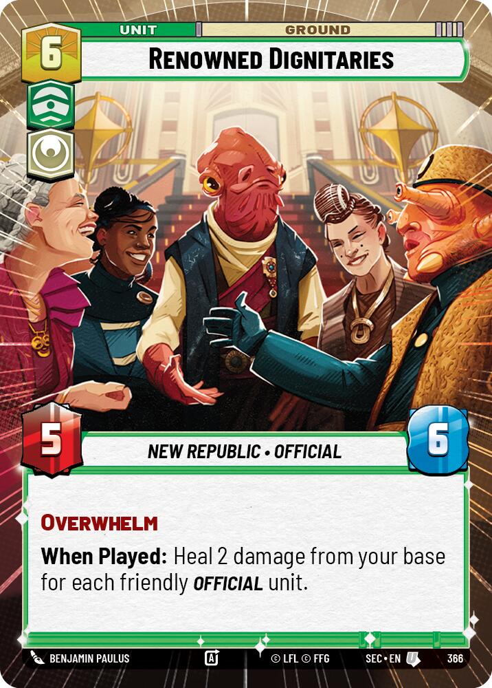 Renowned Dignitaries (366) (Hyperspace) (366) [Secrets of Power]