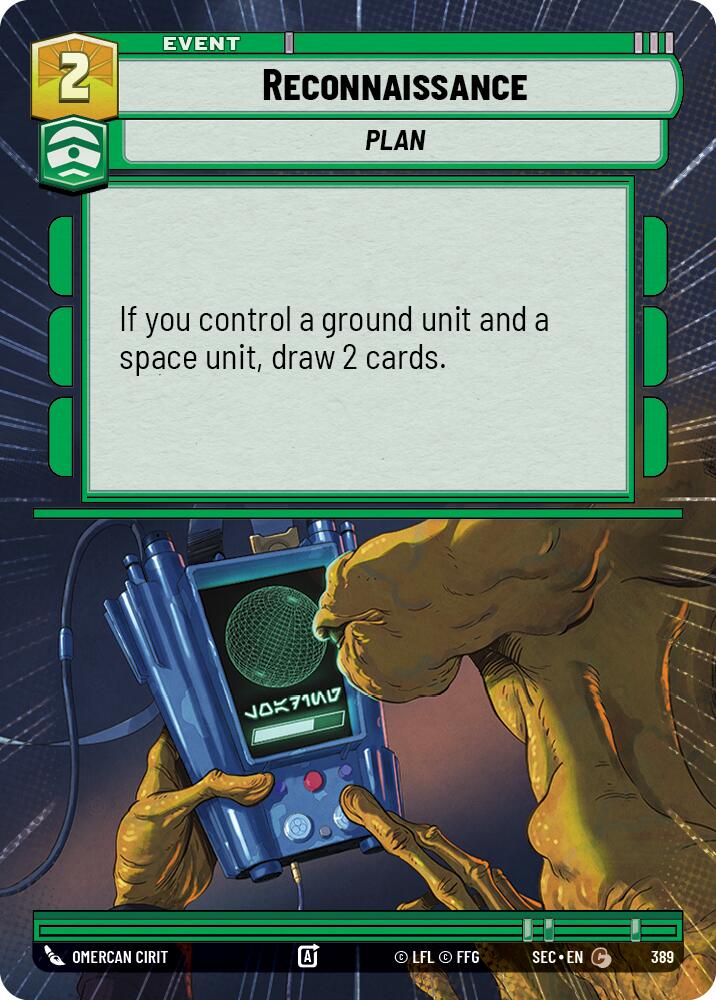 Reconnaissance (389) (Hyperspace) (389) [Secrets of Power]