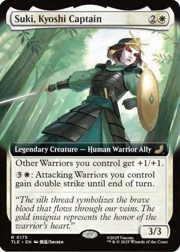 Suki, Kyoshi Captain (Extended Art) [Avatar: The Last Airbender: Eternal-Legal]