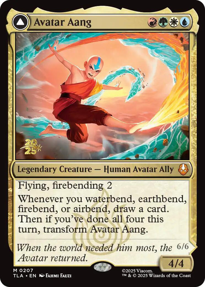 Avatar Aang [Avatar: The Last Airbender Prerelease Cards]
