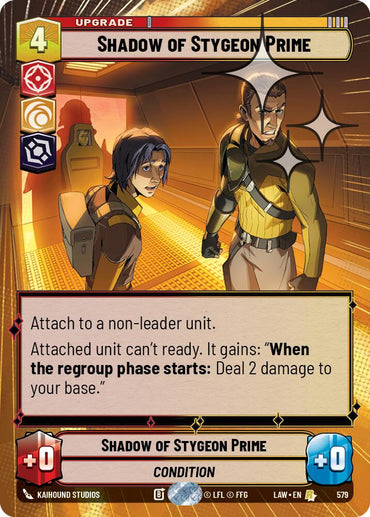 Shadow of Stygeon Prime (579) (Hyperspace Foil) (579) [A Lawless Time]