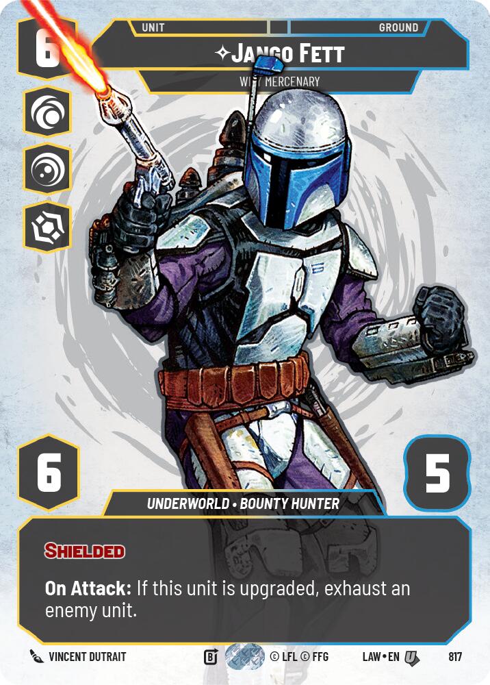 Jango Fett - Wily Mercenary (Prestige) (817) (817) [A Lawless Time]