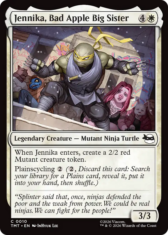 Jennika, Bad Apple Big Sister [Teenage Mutant Ninja Turtles]