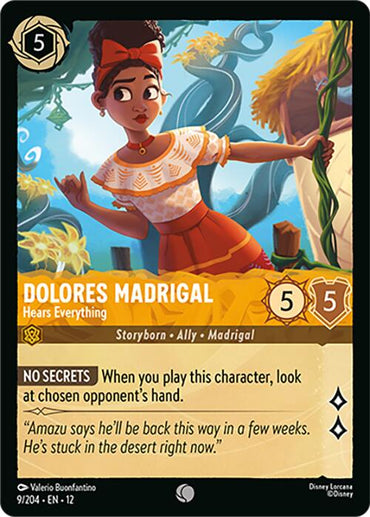 Dolores Madrigal - Hears Everything (9/204) [Wilds Unknown]