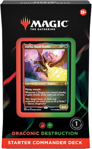 Draconic Destruction Starter Commander Deck