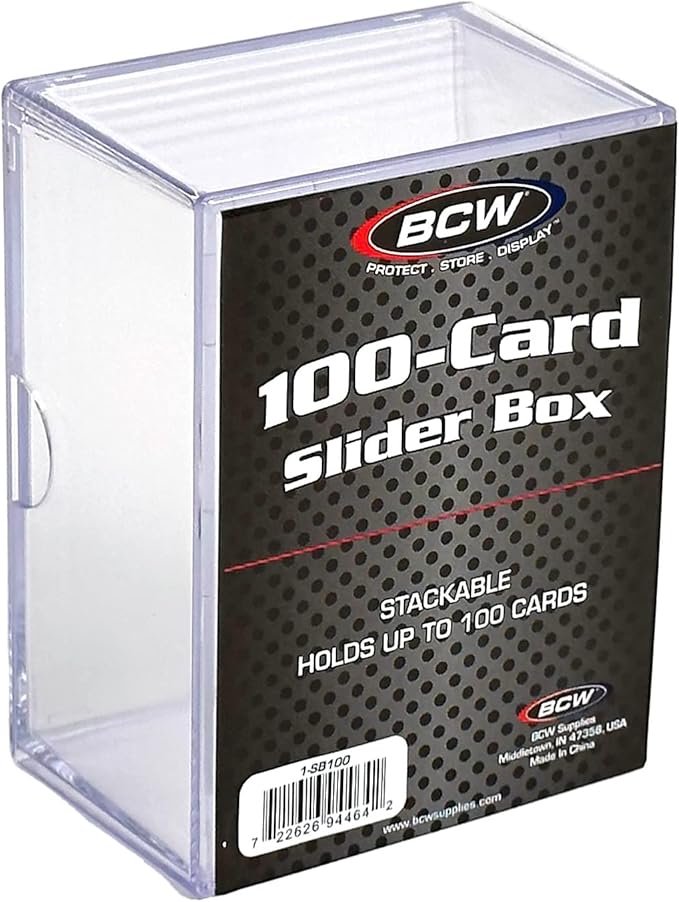 100 Card Slider Box