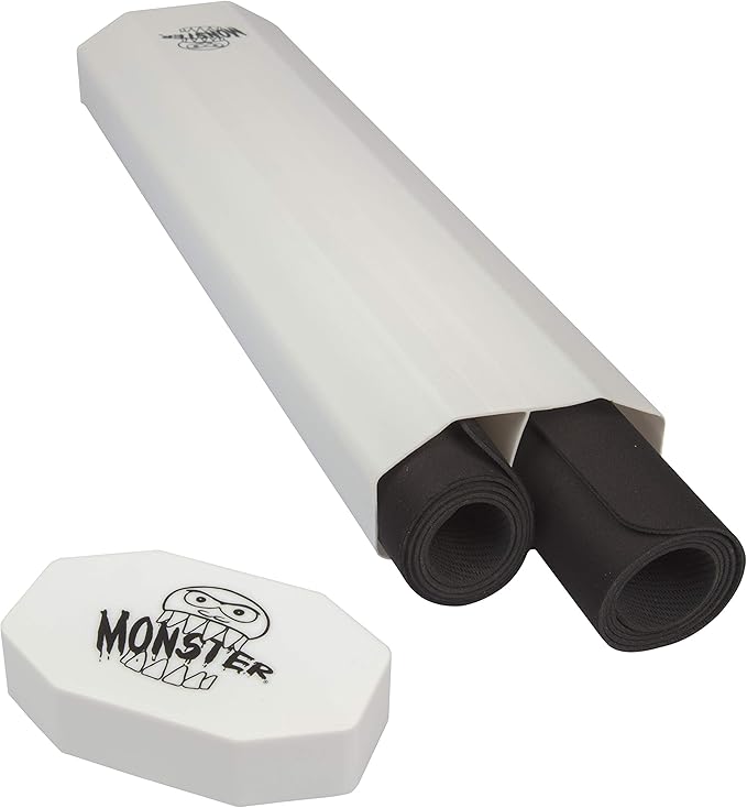 Monster Dual Playmat Tube solid White