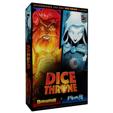 Dice Throne: Barbarian v Moon Elf
