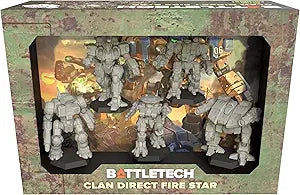 Battletech Mercenaries forcepack Clan Direct Fire Star