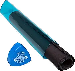 Monster playmat tube prism translcnt blue