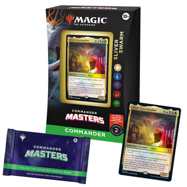 Sliver Swarm Commander Masters Commander Deck