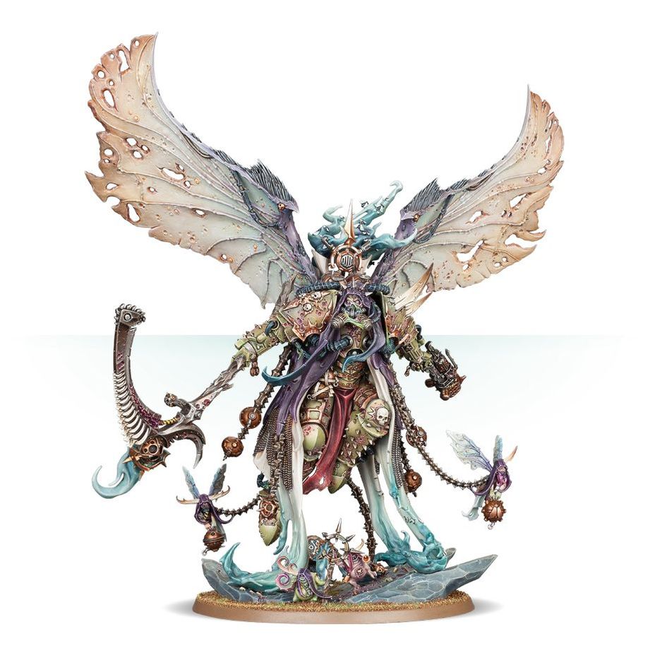 Warhammer 40k Death Guard Mortarion Daemon Primarch of Nurgle