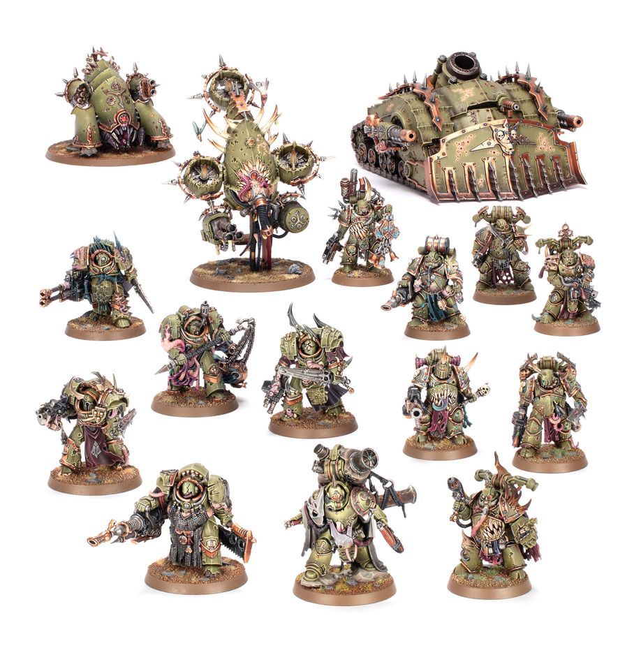 Warhammer 40k Death Guard Poxwrought Vector