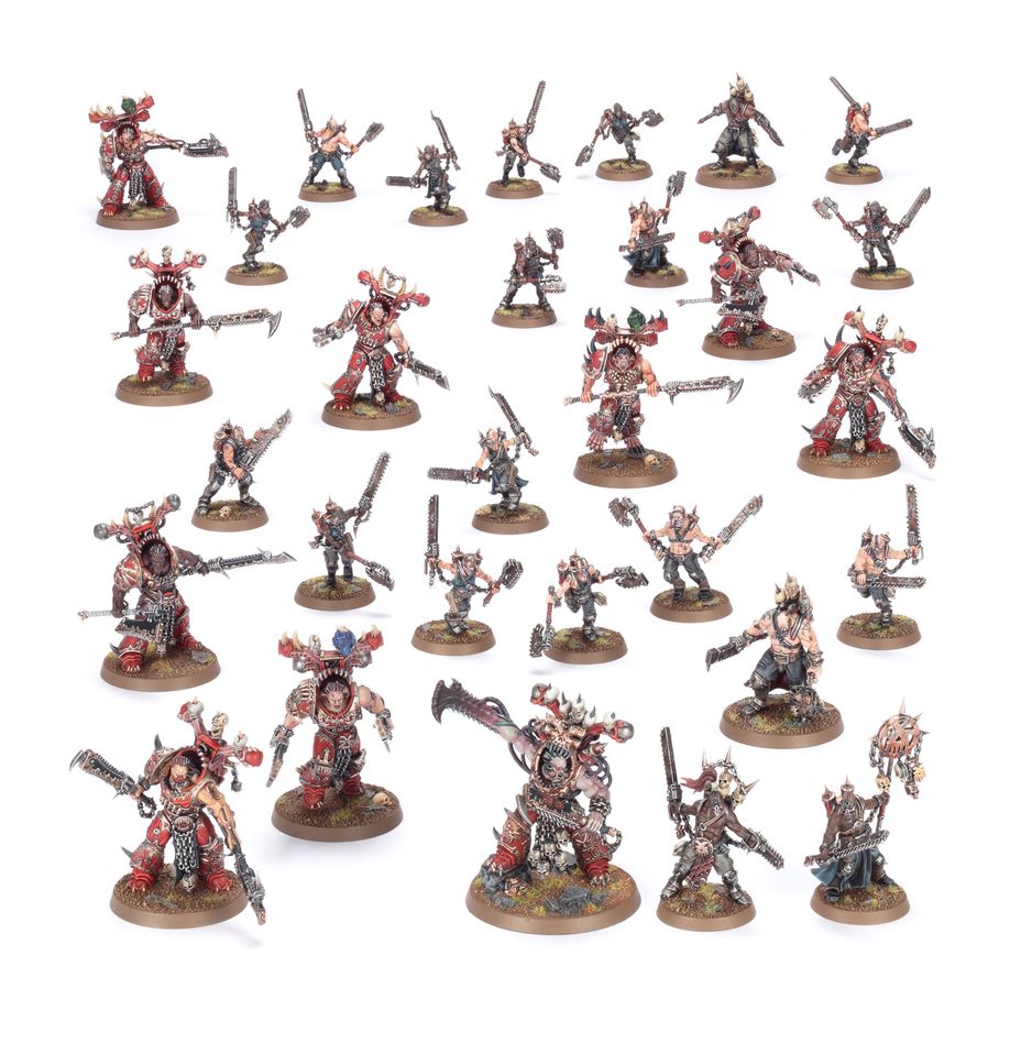 Warhammer 40K World Eaters battleforce Gorestorme Slaughterpack