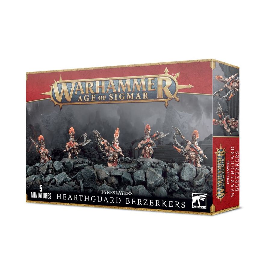 Warhammer: Age of Sigmar: Fyreslayers: Hearthguard Berzerkers