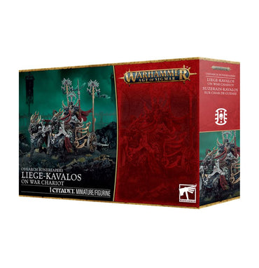 Warhammer: Age of Sigmar: Ossiarch Bonereapers: Liege-Kavalos on War Chariot