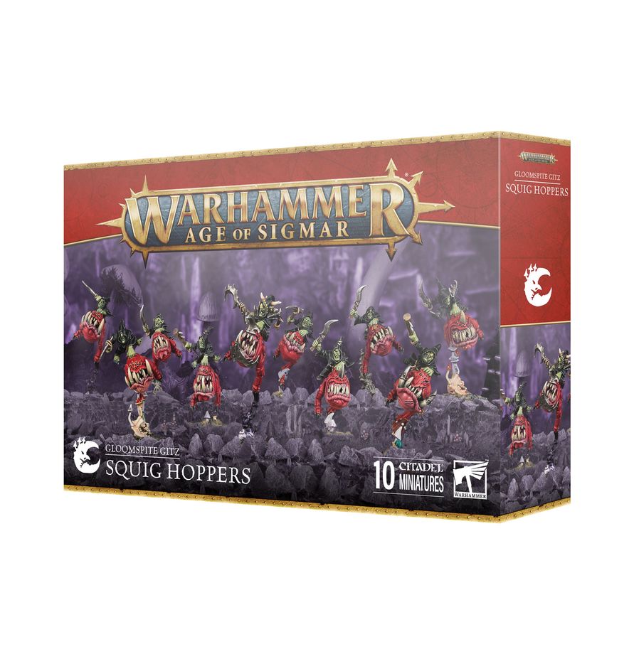 Warhammer: Age of Sigmar: Gloomspite Gitz: Squig Hoppers
