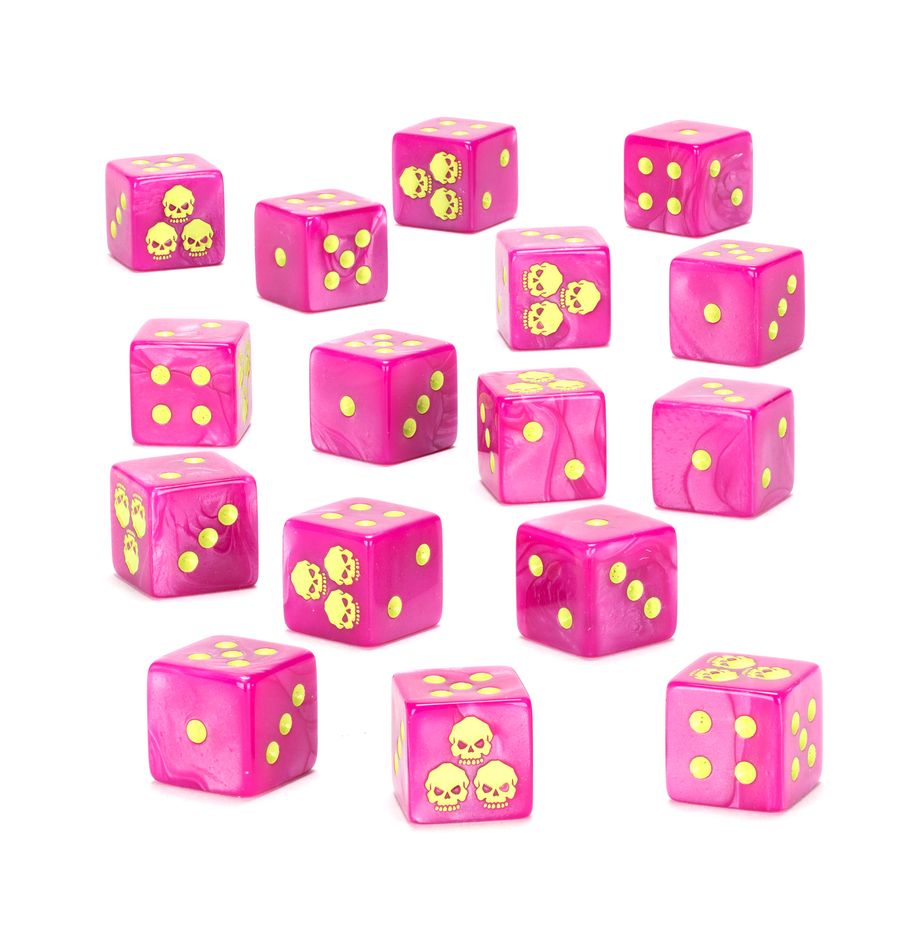 Warhammer Death Guard dice