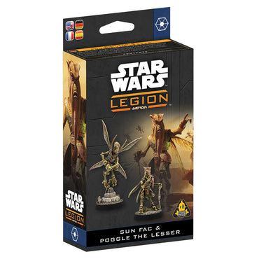 Star Wars: Legion - Sun Fac and Poggle the Lesser Operative and Commander Expansion