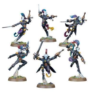 Warhammer 40k Aeldari Harlequin Troupe